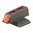 MEGA DOT Fiber-Optik-Vorderkorn rot