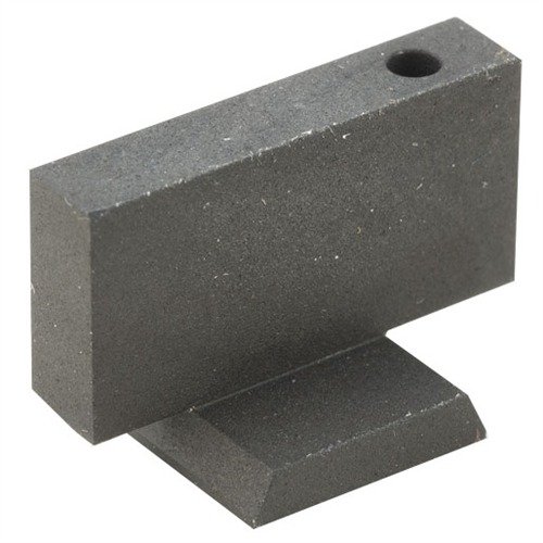Die BLANK DOVETAIL FRONT SIGHT .075" von NOVAK bietet robuste, leicht wechselbare Visierungen, die sich perfekt für verschiedene Ladezustände eignen.