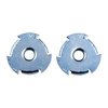 Die BLENDING WHEELS mit 1/2" Arbor Adaptor bieten dir effizientes Polieren, Reinigen und Mischen für eine perfekte Oberflächenbearbeitung.