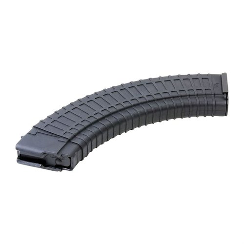 Mit dem AK-47 40-RD Magazin aus robustem Zytel Polymer hast du Platz für 40 Schuss 7.62x39mm, ideal für mehr Schießspaß auf dem Stand!