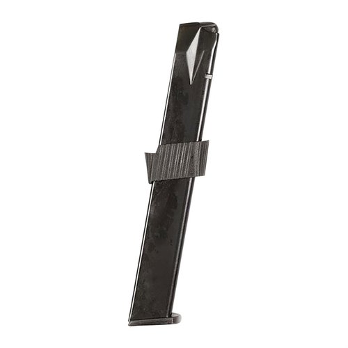 Die TAURUS PT111 G2 Stahlmagazine sind robust, korrosionsbeständig und in 15- oder 32-Runden erhältlich, perfekt für dein 9mm Modell.