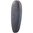 0,8" mittlere schwarze Lederfront