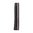 .85" Mittel schwarz, geraut mit Linien