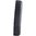 1,00" mittlere schwarze Lederauflage