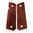 1911-Griffschalen Double Diamond Rosenholz