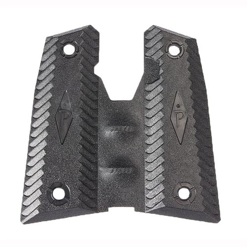 Der 1911 DIAMOND PRO GRIP von PACHMAYR bietet Komfort und Kontrolle mit niedrigem Fingerprofil für schnelle Handplatzierung und passt auf alle Standard 1911 Rahmen.