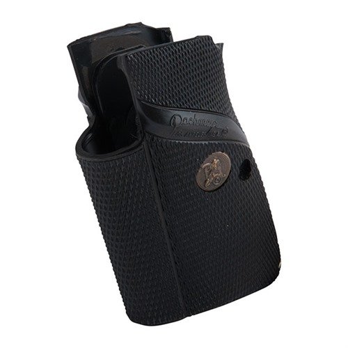 Die SIGNATURE GRIPS von PACHMAYR bieten einen rutschfesten, wrap-around Grip aus strapazierfähigem Neopren, ideal für präzises Schießen bei jedem Wetter.
