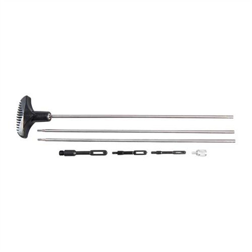 Die HOPPES Reinigungsstäbe aus Stahl und Aluminium bieten eine flexible Handhabung, sind für verschiedene Kaliber geeignet und kommen mit nützlichem Zubehör.