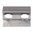 RUGER 10/22 Competition V-Block aus Edelstahl, silber
