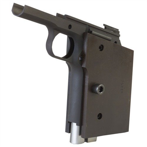 Das 2-teilige 1911 Frame Support System schützt den Rahmen während der Anpassung, verhindert Beschädigungen und dient als präzise Stipple-Leitlinie.