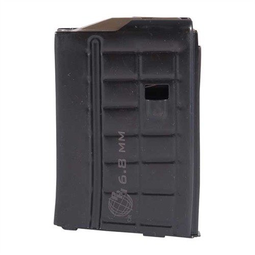 Nutze die langlebigen, robusten Stahlmagazine für dein 6.8mm AR. Sie bieten zuverlässige Funktion, halten ihre Form und sind kompatibel mit .224 Valkyrie und .22 Nosler.