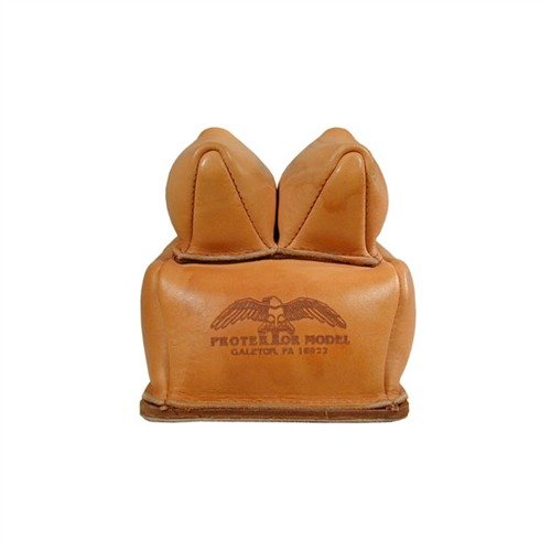 Die NO. 13B Custom Rabbit Ear Rear Bag aus hochwertigem, handgefertigtem Leder bietet Stabilität beim Schießen und verhindert seitliches Verrutschen deiner Waffe.