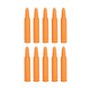 Die SAF-T-TRAINERS Dummy Rounds sind aus buntem Kunststoff, sorgen für klare Unterscheidung von lebenden Patronen und sind ideal für dein Training.