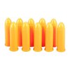 Die SAF-T-TRAINERS Dummy Rounds sind aus buntem Kunststoff gefertigt und bieten ein sicheres Trainingserlebnis ohne Verwechslung mit echten Patronen.