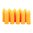 38 SPECIAL orange Dummy-Patronen, 10er-Pack