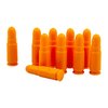 Die SAF-T-TRAINERS Dummy Rounds in leuchtendem Orange sind perfekt für Trainingseinheiten, um Verwechslungen mit echten Patronen zu vermeiden.