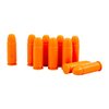 Die SAF-T-TRAINERS Dummy-Rounds sind leuchtend orange und sorgen durch ihr spezielles Material dafür, dass du sie nicht mit echten Munition verwechselst.