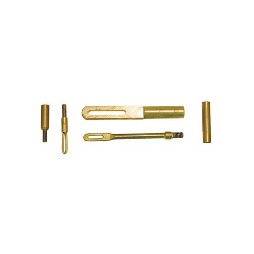 Die DEWEY Brush Adapters und Shotgun Patch Loops ermöglichen dir die Verwendung von Standard 8-32 Bürsten und Zubehör auf Parker Hale und anderen Ruten.