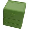 Die FLIP TOP RIFLE AMMO BOX von MTM CASE-GARD ist aus unverwüstlichem Polypropylen, hat einen 25 Jahre garantierten Mechanikscharnier und schützt deine Munition zuverlässig.