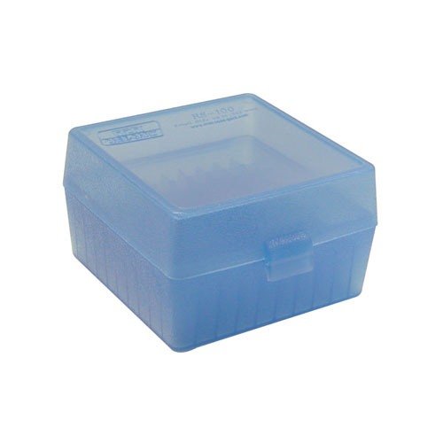 Die FLIP TOP RIFLE AMMO BOX von MTM CASE-GARD ist robust, wasserfest und hat eine 25-jährige Garantie auf das Scharnier – perfekt für deine Munition!
