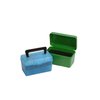 Die MTM Case-Gard Ammo Box schützt deine Munition optimal mit einem stabilen Design, einem praktischen Tragegriff und einem Platz für 50 Patronen.