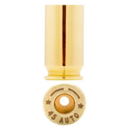 Starline 45 AUTO BRASS bietet dir hochwertige, gerade Wandmessinghülsen, die von Top-Schützen geschätzt werden. 100 Stück pro Packung für optimale Leistung!