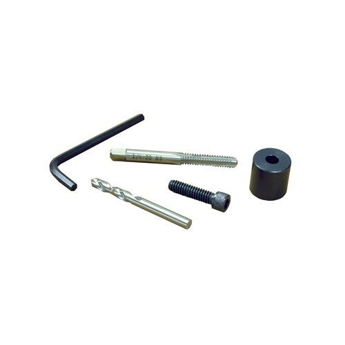 Mit dem Redding Stuck Case Removal Kit entfernst du einfach feststeckende Hülsen. Es enthält alles, was du brauchst: Bohrer, Gewindeschneider, Schraube und mehr.