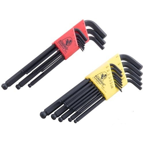 Die Bondhus BallDriver® Hex Key L-Wrench Sets bieten präzisen Zugang in engen Bereichen, langlebige Qualität und praktische Aufbewahrung für deine Waffenwartung.