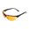 PYRAMEX Schießbrille, Bernstein/Blau/Bronze/Klar/Orange, BLK