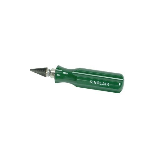 Der SINCLAIR CARBIDE VLD Case Mouth Chamfering Tool hat eine abnehmbare 28-Grad-Carbide-Klinge und eignet sich perfekt für VLD- und Flachbasis-Geschosse.