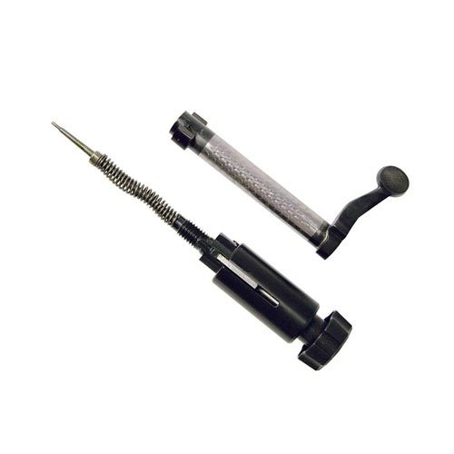 Mit dem SINCLAIR Firing Pin Removal Tool kannst du einfach und schnell den Abzug, die Feder und die Hülse von Remington-Bolzen auseinanderbauen.