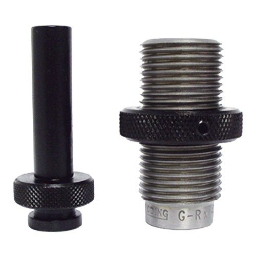 Die Redding GRX Push Thru Base Sizing Die entfernt effektiv Bulges an der Basis von 40 S&W Hülsen, damit du deine wiederverwendbare Munition optimal nutzen kannst.