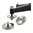 F-CLASS Auflagenfüße, 3/8x16 Gewinde, 3er-Pack