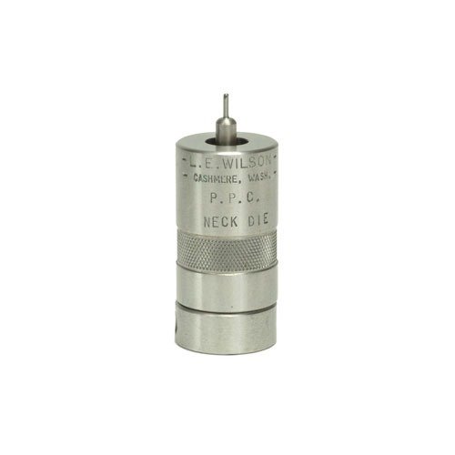 Mit dem L.E. WILSON Stainless Neck Sizing Die kannst du die Nackengröße präzise steuern, was die Konzentrizität verbessert und die Lebensdauer des Messings verlängert.