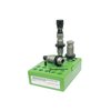 Das TYPE S Match Bushing Neck Die Set enthält eine Bushing Neck Sizing Die, Body Die und Competition Seating Die für präzise und konsistente Munition.