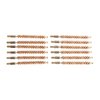 Die Dozen Pack Bronze Rifle Brushes von SINCLAIR INTERNATIONAL bieten dir 12 hochwertige Bürsten zur effektiven Reinigung deiner 6.5MM Gewehrläufe.