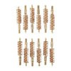 Die Dozen Pack Bronze Pistol Brushes sind ideal für die Reinigung deiner 9MM/38/357 Kaliber Waffen, langlebig und effektiv für optimale Leistung.
