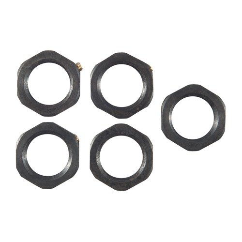 Die DIE LOCK RINGS von RCBS bieten dir robuste Stahlkonstruktion und präzise Passform für 7⁄8"-14 dies, ideal für sicheres und schnelles Arbeiten.