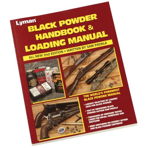 Das Lyman Black Powder Handbook 2. Auflage bietet umfassende Daten zu beliebten Schwarzpulverpatronen, Mündungsfeuer und optimale Ladeentwicklung.