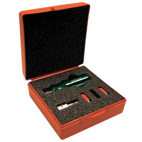 Das Sinclair Deluxe Primer Pocket Uniformer Kit sorgt für einheitliche Primer Pocket-Tiefen und eine quadratische Basis für konsistenten Zündungsdruck. Inklusive Universalgriff und Aufbewahrungskoffer.