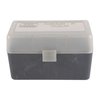 Die FLIP TOP RIFLE AMMO BOX von MTM CASE-GARD bietet unzerstörbares Polypropylen, einen 25 Jahre garantierten mechanischen Scharnier und einen Snap-Lock-Verschluss.