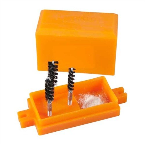 Mit dem CASE NECK DIPPER Kit von LYMAN kannst du die Fallenkugelreibung reduzieren, um das Dehnen der Hülsen und Materialverlust zu verhindern. Inkl. Pinsel und Motor Mica.
