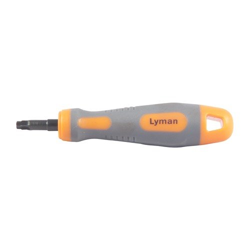 Der PRIMER POCKET REAMER von Lyman sorgt für saubere, einheitliche Primerpockets und Flashlöcher, mit ergonomischem Griff für optimalen Komfort.
