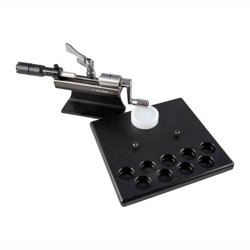 Der Sinclair Stainless Ultimate Trimmer bietet präzise Längeneinstellungen, langlebige Edelstahlkonstruktion und eine einfache Handhabung für alle Patronen von 22 Hornet bis 416 Rigby.