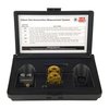Das Datum Dial Ammo Measurement System ist einfach zu bedienen, bietet exakte Messungen für verschiedene Kaliber und kommt mit einem praktischen Aufbewahrungskoffer.