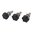 Shooting-Rest-Beinmontage, 3er-Pack