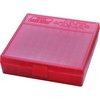 Die FLIP TOP PISTOL AMMO BOX von MTM CASE-GARD bietet Platz für 100 Patronen, ist stapelbar, hat eine griffige Oberfläche und eine langlebige Snap-Lok Verriegelung.
