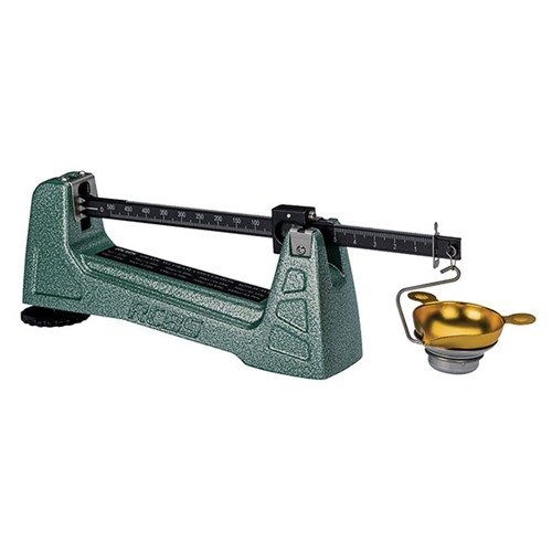 Die M500 Mechanical Scale von RCBS bietet präzise Messungen bis 505 grains, magnetische Dämpfung für schnelle Ablesungen und eine robuste Bauweise für einfache Handhabung.