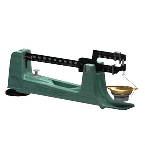 Die M1000 Mechanical Scale von RCBS bietet eine Kapazität von 1.000 Grain mit +/- 0,1 Grain Genauigkeit, magnetische Dämpfung für schnelle Ablesungen und eine robuste, kippsichere Wanne.