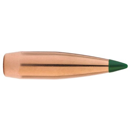 Die Tipped MatchKing 30 Caliber (0,308") 168gr PTBT bieten weniger Luftwiderstand, bessere Ballistik und zuverlässiges Zuführen in Magazinwaffen.